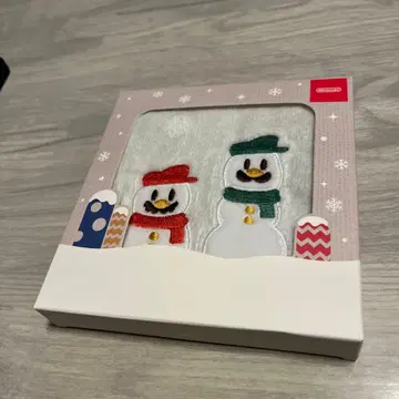 슈퍼 마리오 윈터 컬렉션 타월 손수건