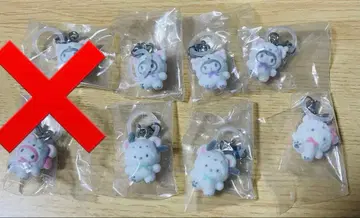 메지루시 액세서리 산리오 캐릭터즈 후와후와 스노우