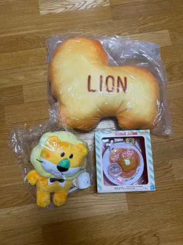 타베코 동물 제일복권 A상 쿠션 C상 봉제 인형 라스트 원상 시계