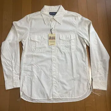 미사용 새상품 IRON HEART 화이트 셔츠 S 사이즈