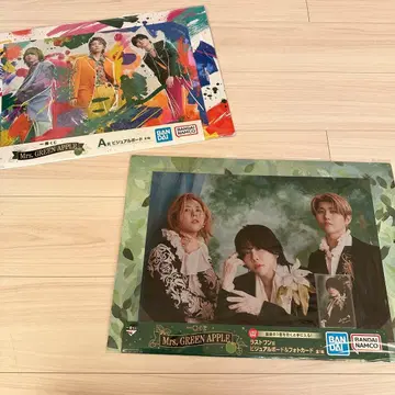 Mrs. GREEN APPLE 라스트 원상 비주얼 보드 2장 세트