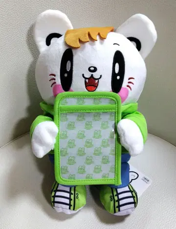 제이 고양이 카드 케이스 포함 BIG 봉제 인형 [사노 레오]