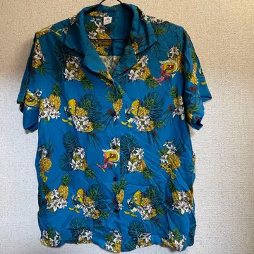 디즈니 스토어 3인의 기사 반팔 알로하 T셔츠 L