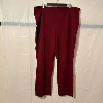 Liz Claiborne Alexis 버건디 와이드 팬츠 2X 요가