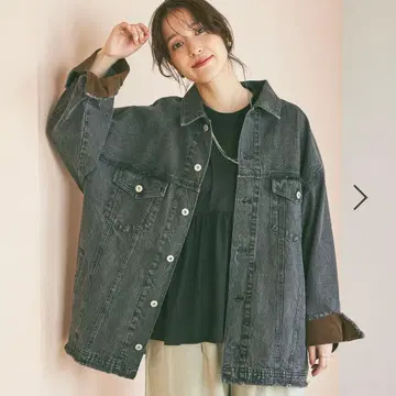 스튜디오 클립 루즈 데님 자켓 studio CLIP
