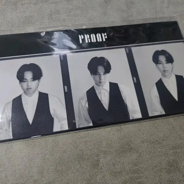 미개봉 bts 방탄 proof 세컷 특전 지민
