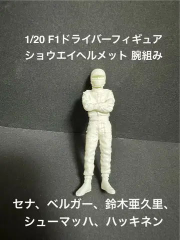 1/20 F1 드라이버 피규어 쇼에이 헬멧