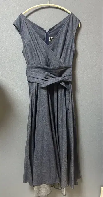 Diagram 데님 롱 원피스