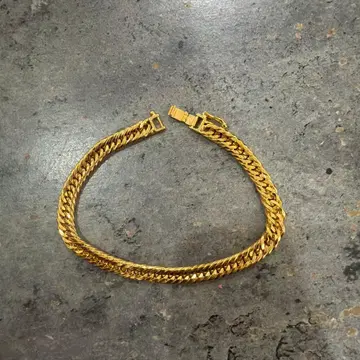 골드 체인 팔찌 S925