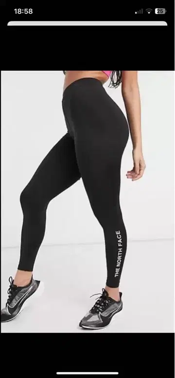 THE NORTH FACE 블랙 레깅스