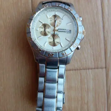 Fossil 쿼츠 손목시계 골드 실버