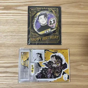 주술회전 생일 게토 [ 캔뱃지 명장면 디오라마 피규어 ]