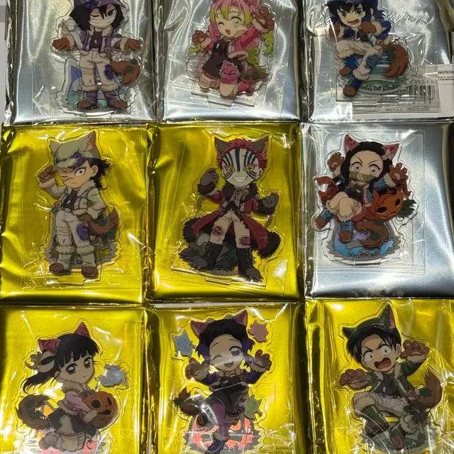 귀멸 할로윈 아크릴스탠드 미개봉