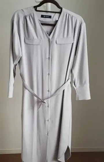 nano universe 블루 그레이 원피스