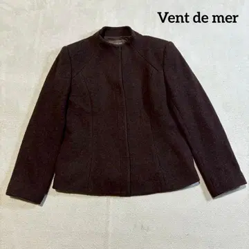 반도메르 노카라 자켓 숏코트 울 자켓 블루벨 하프