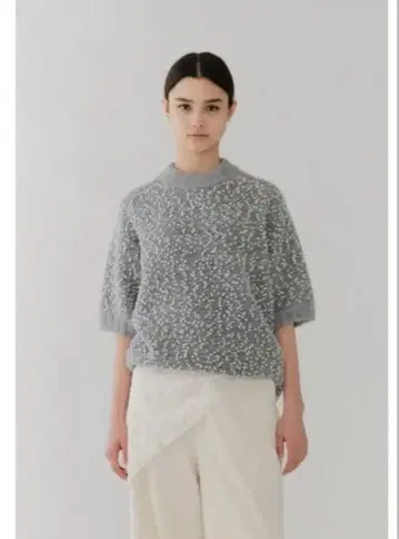 shirocon 팝핑샤워 니트 그레이 36