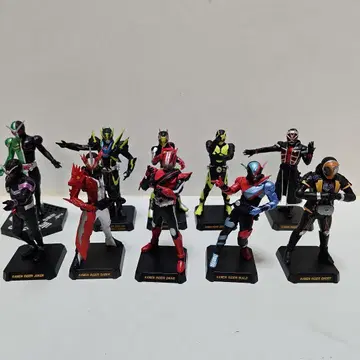 HG 가면라이더 NEW EDITION 9체와 W 피규어 세트