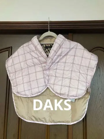 깃털 충전 어깨 보호대 다운 DAKS 닥스 베이지 연핑크
