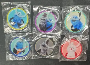 순순 아크릴 키링 6개 세트