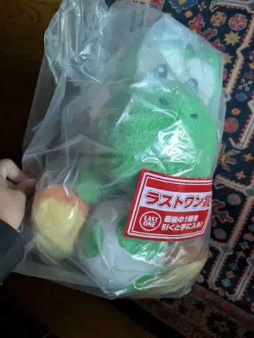 마리오 제일복권 라스트 원상 요시 봉제 인형