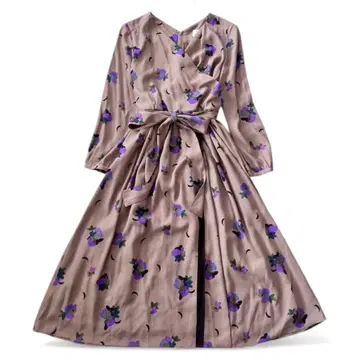 그레이스 클래스 그레이스 콘티넨탈 카슈쿨 원피스 꽃무늬 리본 포함