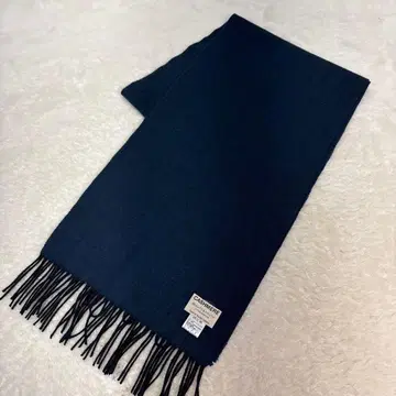 새상품급 CASHMERE 네이비 머플러 캐시미어