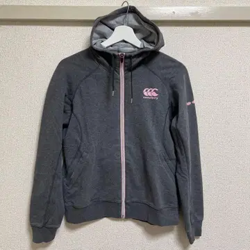 캔터베리 후드티 여성용 긴팔 그레이