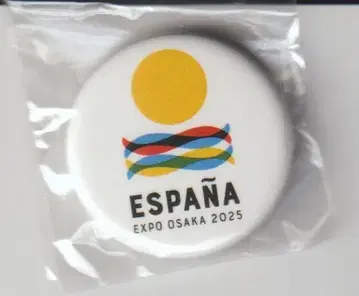 스페인관 EXPO OSAKA 2025 캔뱃지 오사카 간사이 만박