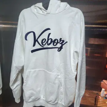 Keboz 화이트 후드티 L 사이즈