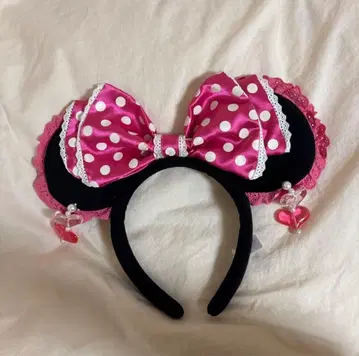 핑크 미니 마우스 머리띠