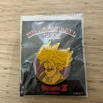미개봉 새상품 초레어 드래곤볼 Z 트렁크스 핀 배지