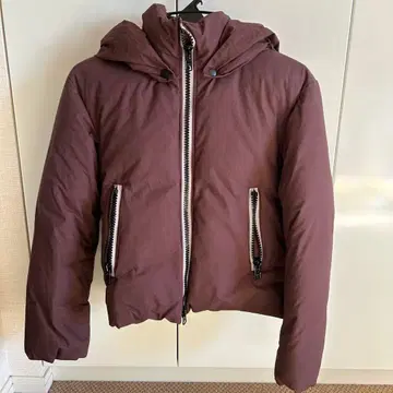 새상품급 77circa 2way 다운 자켓 보르도 FREE