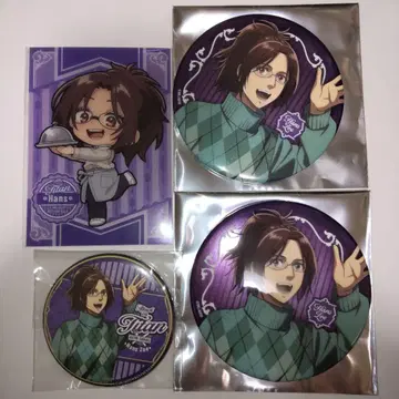 진격의 거인 프린스 호텔 캔뱃지 한지