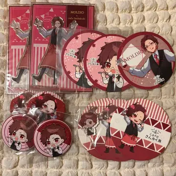 삼각 깃발 모루데오 코스터 아크릴 스탠드 피크 캔뱃지