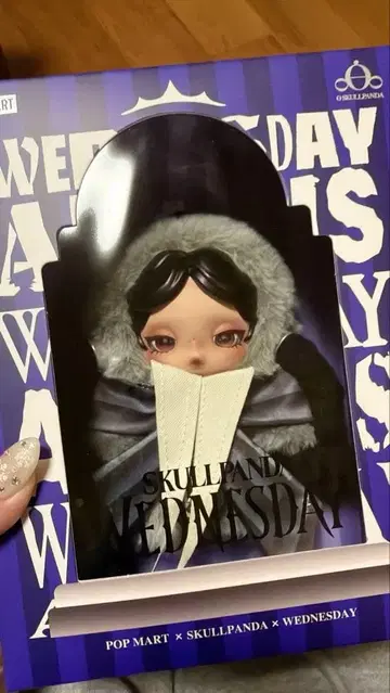 POP MART SKULLPANDA WEDNESDAY
