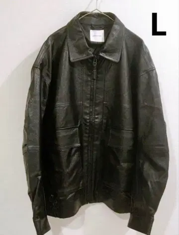 FREAK'S STORE 프릭스스토어 인조 가죽 블루종 L