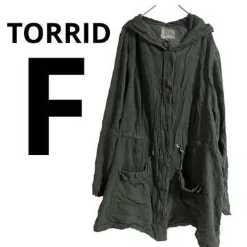 가격 인하 환영 TORRID [ F ] 후드 부착 밀리터리 자켓