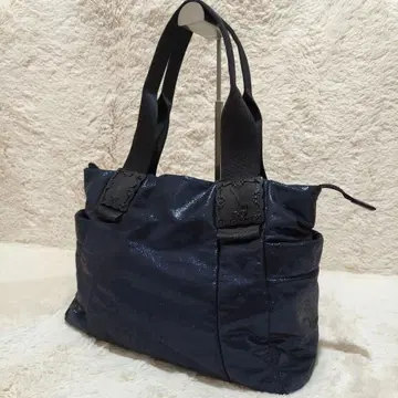 안나수이 버터플라이 라메 A4 사이즈 토트백 숄더