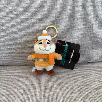 홍콩 디즈니 주토피아 봉제 인형 스트랩