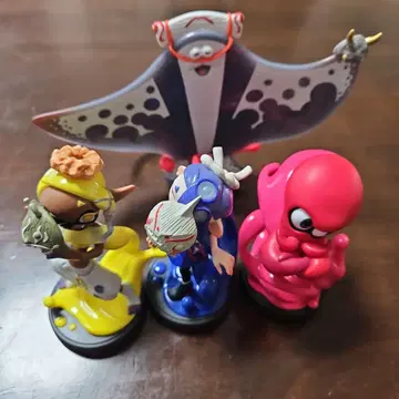 스플래툰 amiibo 4체