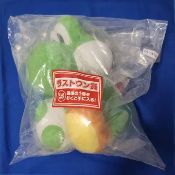 제일복권 슈퍼 마리오 라스트 원상 요시 봉제 인형