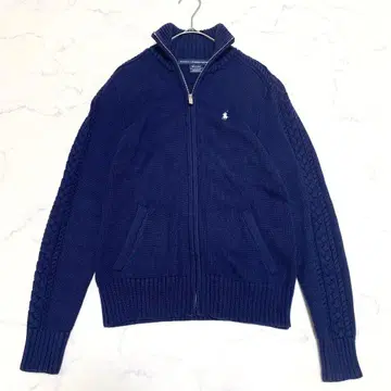 [ 새상품급 ] 랄프 로렌 풀 집업 니트