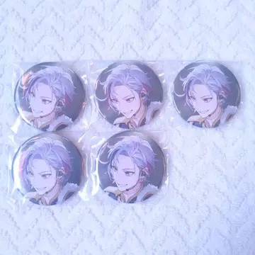 5점 니지산지 SYMPHONIA 캔뱃지 후와 미나토