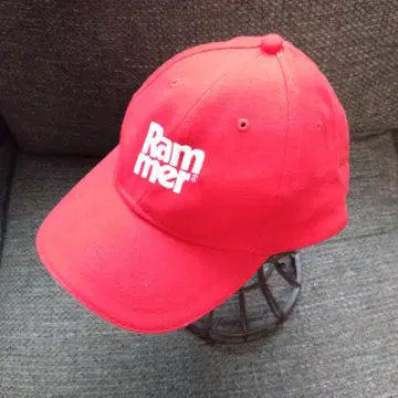 미사용 미국 기업 Rammer 빨간색 야구 모자