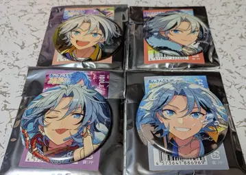 앙상블 스타즈!! 홍월 타키이부키 캔뱃지 4개 세트