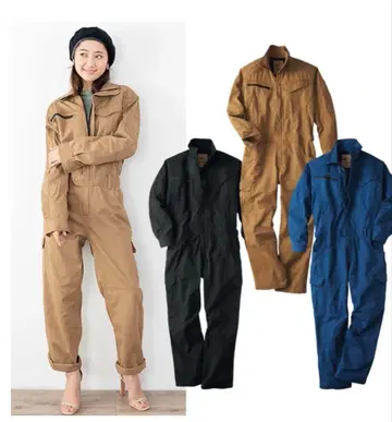 선착순! 귀중! 단종 워크맨 순면 카고 작업복 카멜