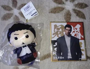 용과 같이 관혼상제전 입장자 혜택 색지 키류 카즈마 봉제 인형 키체인