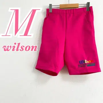 Wilson 윌슨 쇼킹 핑크 하프 팬츠 M 스포츠 웨어