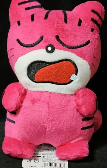 긴비스 타베코 동물 곤히 잠든 손주머니 마스코트 고양이