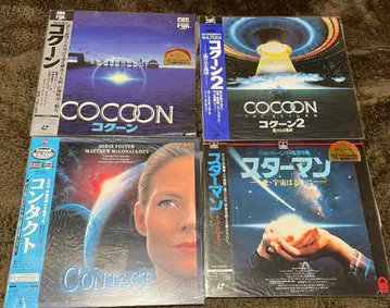레이저 디스크 코쿤 코쿤2 스타맨 컨택트 4매 세트